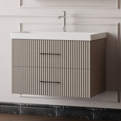 Unterschrank mit Waschbecken