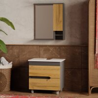 Stehendes Badmöbel Set Marmara