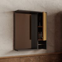 Stehendes Badmöbel Set Marmara 60 Konsole Eiche