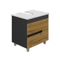 Waschbeckenunterschrank Marmara 60 Konsole Weiß