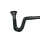 Flexibler Waschbecken-Siphon aus PVC mit Anschluss“