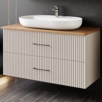 Waschbeckenunterschrank Liana Pastellbraun 60/80/100 cm