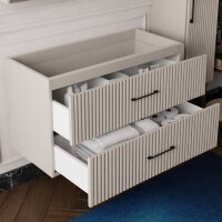 Waschbeckenunterschrank Liana Pastellgrau 60/80/100 cm