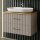 Waschbeckenunterschrank Liana Pastellbraun 60/80/100 cm