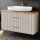 Waschbeckenunterschrank Liana Pastellbraun 60/80/100 cm