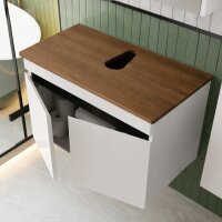 Waschtischunterschrank Venus Weiß Hochglanz