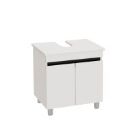 Steh-Unterschrank in Weiß in 60 cm – Banyox