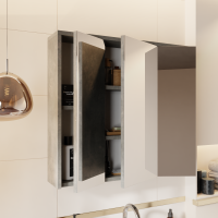 Badmöbel Set Alfa 50 Anthrazit