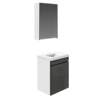 Badmöbel Set Venus Anthrazit 50