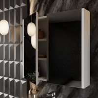 Badmöbel Set Venus Weiß 45