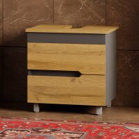 Waschbeckenunterschrank Marmara 60 Konsole Eiche