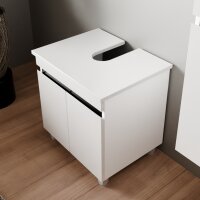 Waschbeckenunterschrank Venus 60 Konsole Weiß