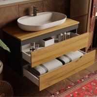 Hängeunterschrank und Waschbecken - Banyox