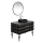 Badmöbel Set Onyx Schwarz