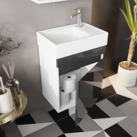 Badmöbel Set Venus Anthrazit 45