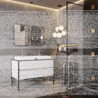 Wandspiegel Star Schwarz