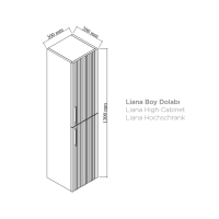 Hochschrank Liana