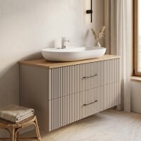 Waschtisch mit Unterschrank Liana 100 Konsole Eiche