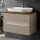 Waschtisch mit Unterschrank Bella 80 Konsole Walnuss