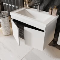 Waschtisch mit Unterschrank Venus Weiß 80
