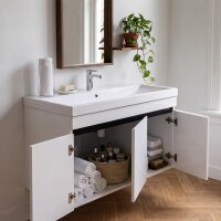 Waschtisch mit Unterschrank Venus Weiß 100