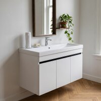 Waschtisch mit Unterschrank Venus Weiß 100