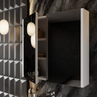 Badmöbel Set Venus 80 mit Konsole Eiche