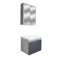 Spiegelschrank Alfa 80 Weiß